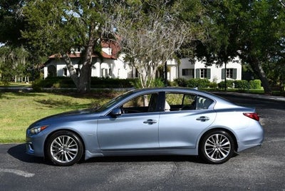 2018 INFINITI Q50 3.0t LUXE RWD Sedan W/Essential, Sensory & Proactive Packages