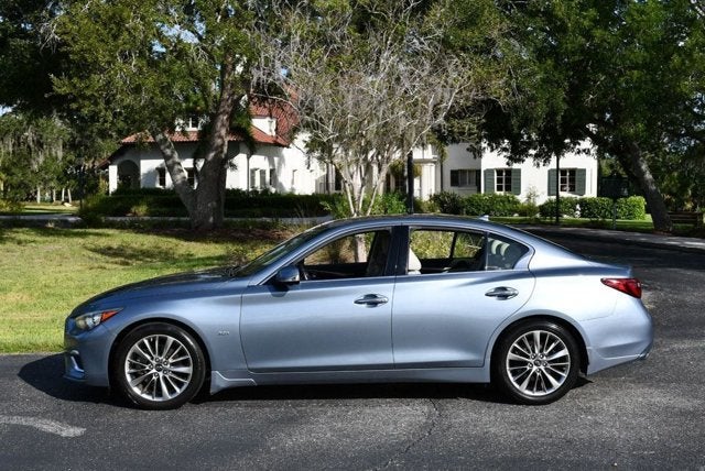 2018 INFINITI Q50 3.0t LUXE RWD Sedan W/Essential, Sensory & Proactive Packages