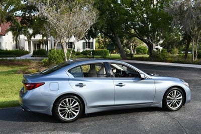 2018 INFINITI Q50 3.0t LUXE RWD Sedan W/Essential, Sensory & Proactive Packages
