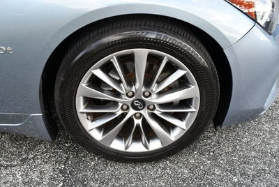 2018 INFINITI Q50 3.0t LUXE RWD Sedan W/Essential, Sensory & Proactive Packages
