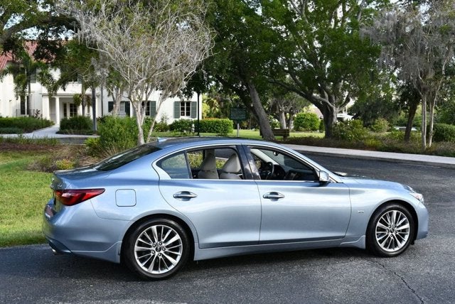 2018 INFINITI Q50 3.0t LUXE RWD Sedan W/Essential, Sensory & Proactive Packages