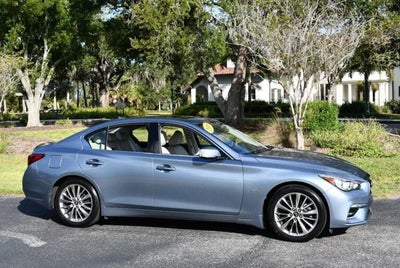 2018 INFINITI Q50 3.0t LUXE RWD Sedan W/Essential, Sensory & Proactive Packages