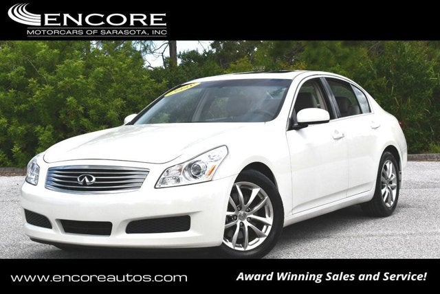 2008 INFINITI G35 Sedan 4 Door Journey RWD W/Premium and Navigation Packages