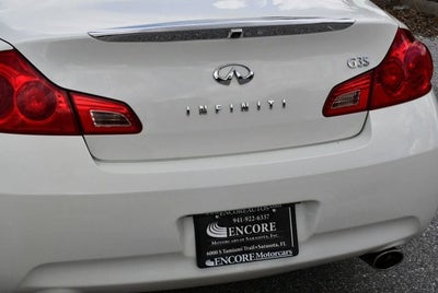 2008 INFINITI G35 Sedan 4 Door Journey RWD W/Premium and Navigation Packages