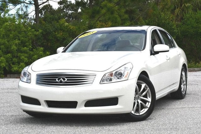 2008 INFINITI G35 Sedan 4 Door Journey RWD W/Premium and Navigation Packages