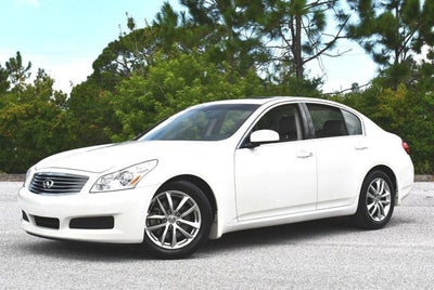 2008 INFINITI G35 Sedan 4 Door Journey RWD W/Premium and Navigation Packages