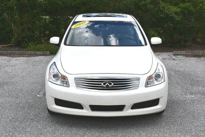 2008 INFINITI G35 Sedan 4 Door Journey RWD W/Premium and Navigation Packages
