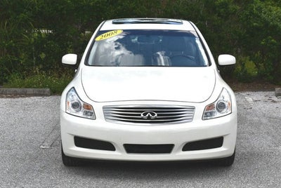 2008 INFINITI G35 Sedan 4 Door Journey RWD W/Premium and Navigation Packages
