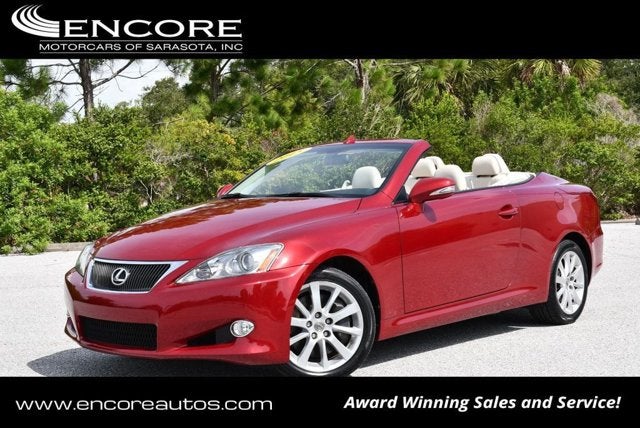 2015 Lexus IS 350C RWD 2 Door Convertible