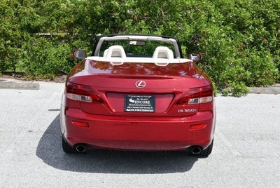 2015 Lexus IS 350C RWD 2 Door Convertible