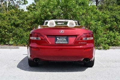 2015 Lexus IS 350C RWD 2 Door Convertible