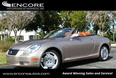 2005 Lexus SC 430 2 Door Convertible W/Navigation