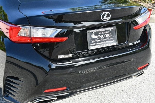 2015 Lexus RC 350 2 Door RWD Coupe W/F Sport and Navigation Packages