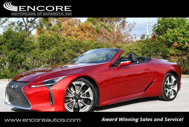2021 Lexus LC 500 Convertible W/Touring and Cold Area Packages LC 500