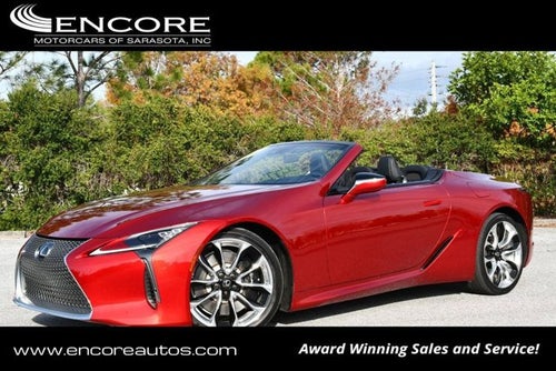 2021 Lexus LC 500 Convertible W/Touring and Cold Area Packages LC 500