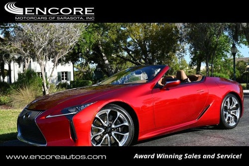2021 Lexus LC 500 LC 500 RWD 2 Door Convertible W/Touring and Cold Area Packages