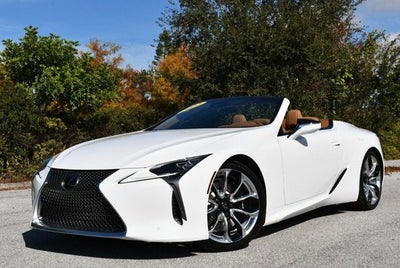 2022 Lexus LC 500 Convertible W/Touring and Cold Area Packages LC 500