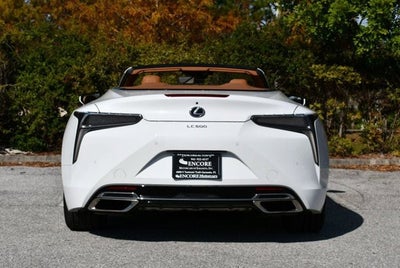 2022 Lexus LC 500 Convertible W/Touring and Cold Area Packages LC 500