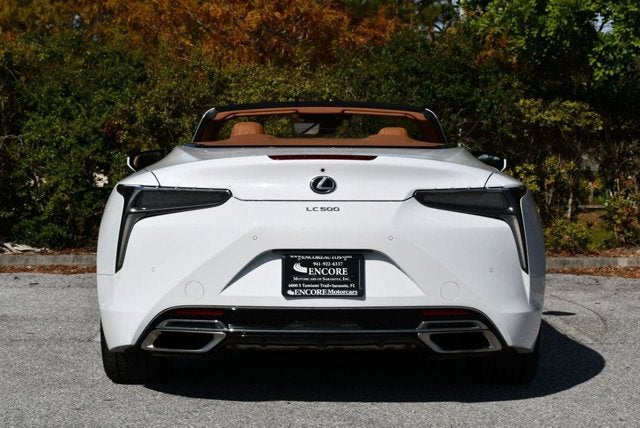 2022 Lexus LC 500 Convertible W/Touring and Cold Area Packages LC 500