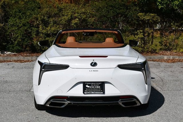 2022 Lexus LC 500 Convertible W/Touring and Cold Area Packages LC 500