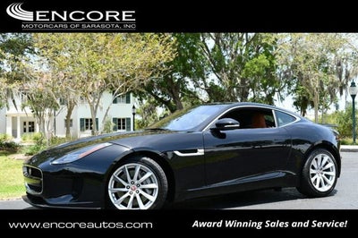 2018 Jaguar F-TYPE Coupe Automatic 340HP W/Navigation