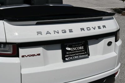 2017 Land Rover Range Rover Evoque Convertible HSE Dynamic SUV W/Extended Leather Package