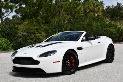 2017 Aston Martin Vantage S V12 Roadster W/Navigation & Carbon Fiber Pack