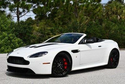 2017 Aston Martin Vantage S V12 Roadster W/Navigation & Carbon Fiber Pack