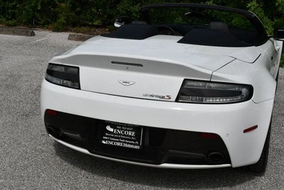 2017 Aston Martin Vantage S V12 Roadster W/Navigation & Carbon Fiber Pack