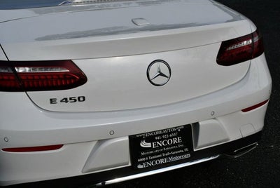 2022 Mercedes-Benz E 450 E 450 RWD Cabriolet W/AMG® Line Package