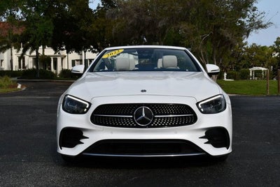 2022 Mercedes-Benz E 450 E 450 RWD Cabriolet W/AMG® Line Package
