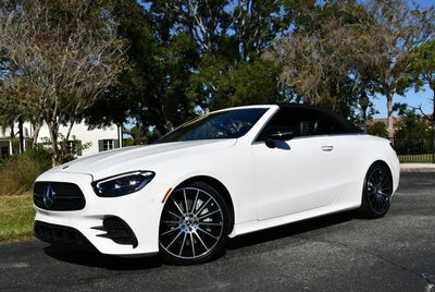 2023 Mercedes-Benz E 450 E 450 RWD Cabriolet W/AMG® Line and Night Packages
