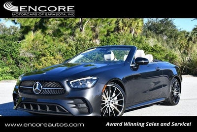 2022 Mercedes-Benz E 450 E 450 RWD Cabriolet W/AMG® Line and Night Packages