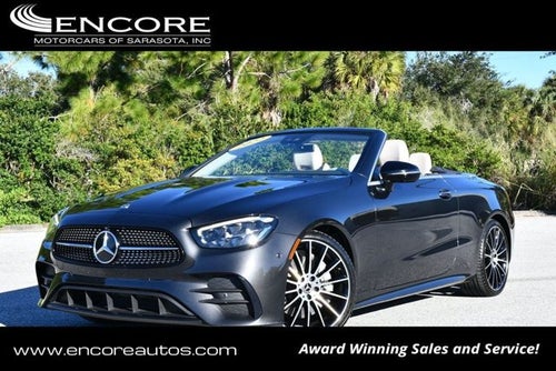 2022 Mercedes-Benz E 450 E 450 RWD Cabriolet W/AMG® Line and Night Packages