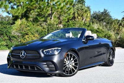 2022 Mercedes-Benz E 450 E 450 RWD Cabriolet W/AMG® Line and Night Packages