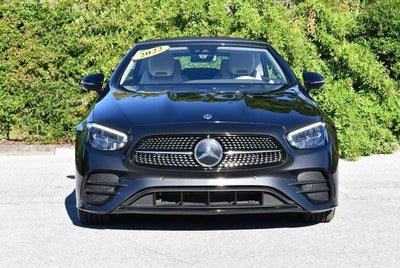 2022 Mercedes-Benz E 450 E 450 RWD Cabriolet W/AMG® Line and Night Packages