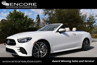 2023 Mercedes-Benz E 450 E 450 RWD Cabriolet W/AMG® Line Package