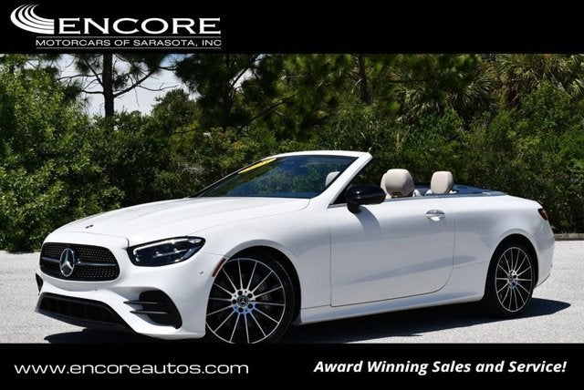 2023 Mercedes-Benz E 450 E 450 RWD Cabriolet W/AMG® Line and Night Packages