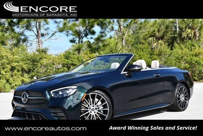 2023 Mercedes-Benz E 450 E 450 RWD Cabriolet W/AMG® Line and Night Packages