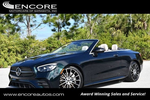 2023 Mercedes-Benz E 450 E 450 RWD Cabriolet W/AMG® Line and Night Packages