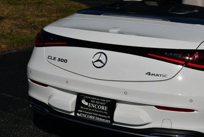 2024 Mercedes-Benz CLE 300 CLE 300 4MATIC® Cabriolet W/Pinnacle Trim & Driver Assistance Pkg