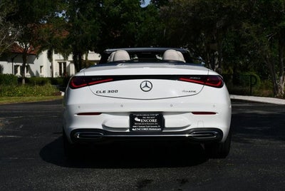 2024 Mercedes-Benz CLE 300 CLE 300 4MATIC® Cabriolet W/Driver Assistance Package