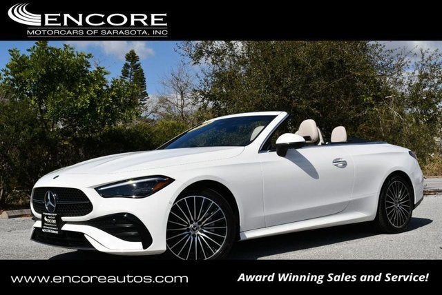 2025 Mercedes-Benz CLE 300 CLE 300 4MATIC® Cabriolet W/AMG® Line Package