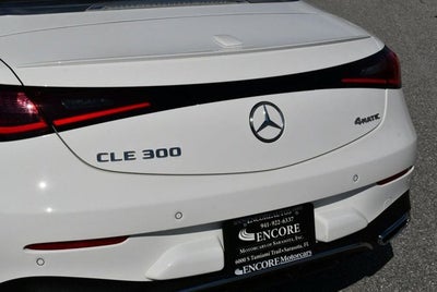 2025 Mercedes-Benz CLE 300 CLE 300 4MATIC® Cabriolet W/AMG® Line Package