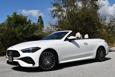 2025 Mercedes-Benz CLE 300 CLE 300 4MATIC® Cabriolet W/AMG® Line Package