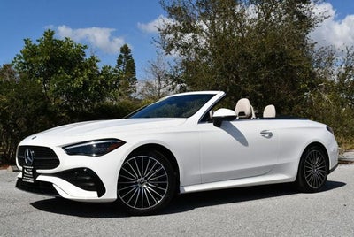 2025 Mercedes-Benz CLE 300 CLE 300 4MATIC® Cabriolet W/AMG® Line Package