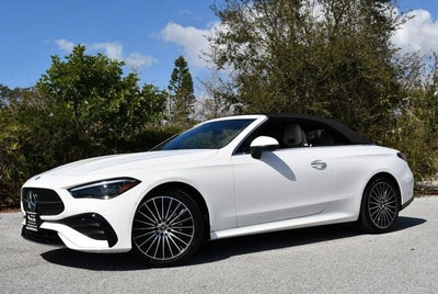 2025 Mercedes-Benz CLE 300 CLE 300 4MATIC® Cabriolet W/AMG® Line Package