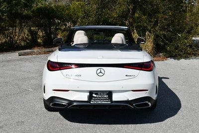 2025 Mercedes-Benz CLE 300 CLE 300 4MATIC® Cabriolet W/AMG® Line Package