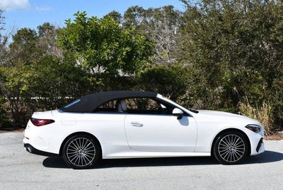2025 Mercedes-Benz CLE 300 CLE 300 4MATIC® Cabriolet W/AMG® Line Package