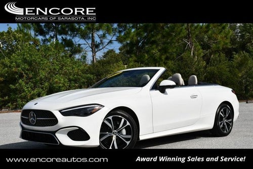 2024 Mercedes-Benz CLE 300 4MATIC® Cabriolet W/Navigation & 12 Miles